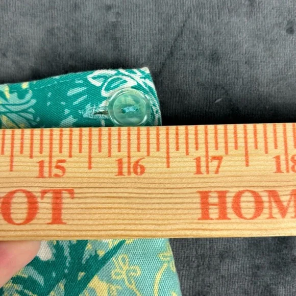 Allyson Whitmore Golf Women’s Green and Yellow A-Line Skort Sz 14 - Picture 4 of 11